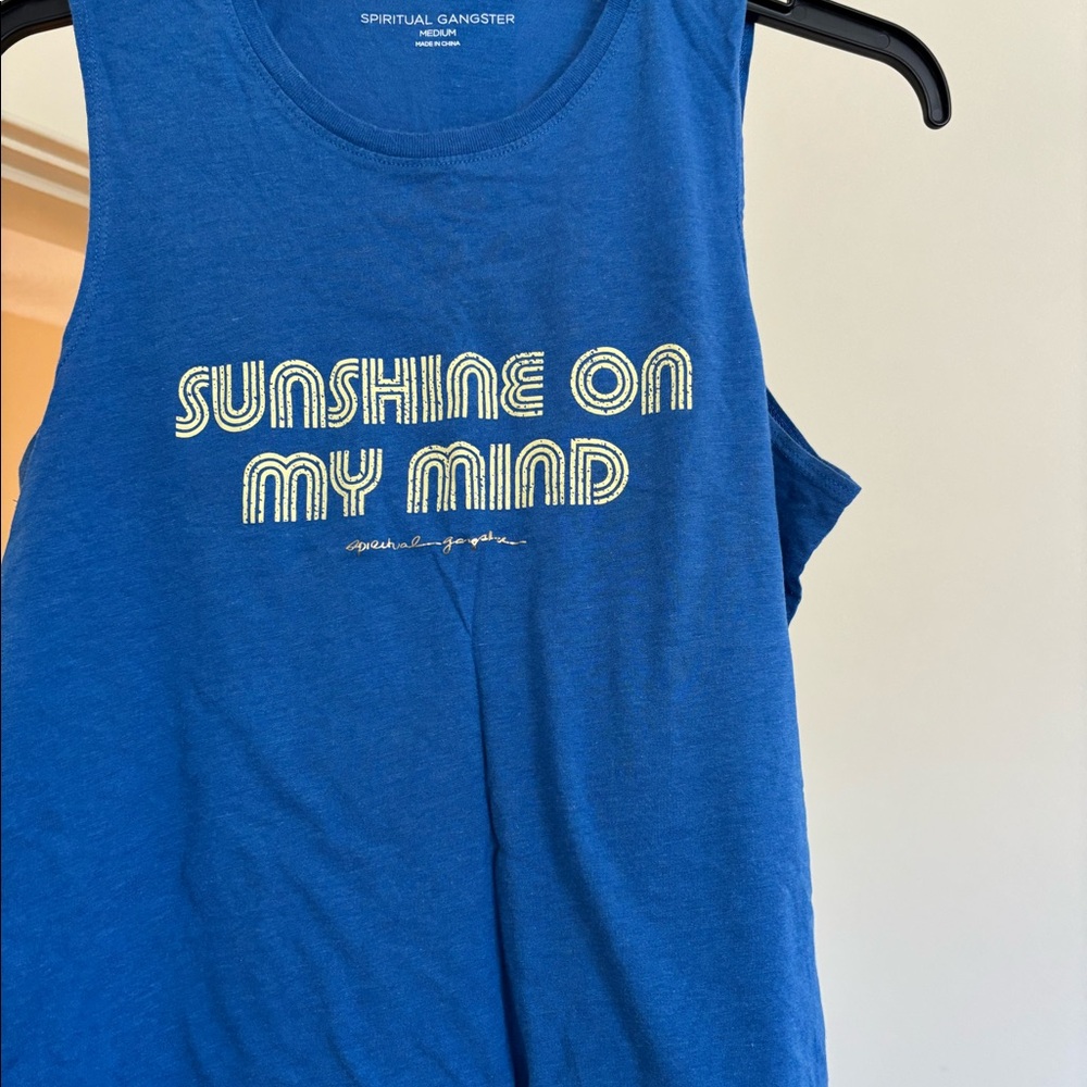 Yoga tank Spiritual Gangster